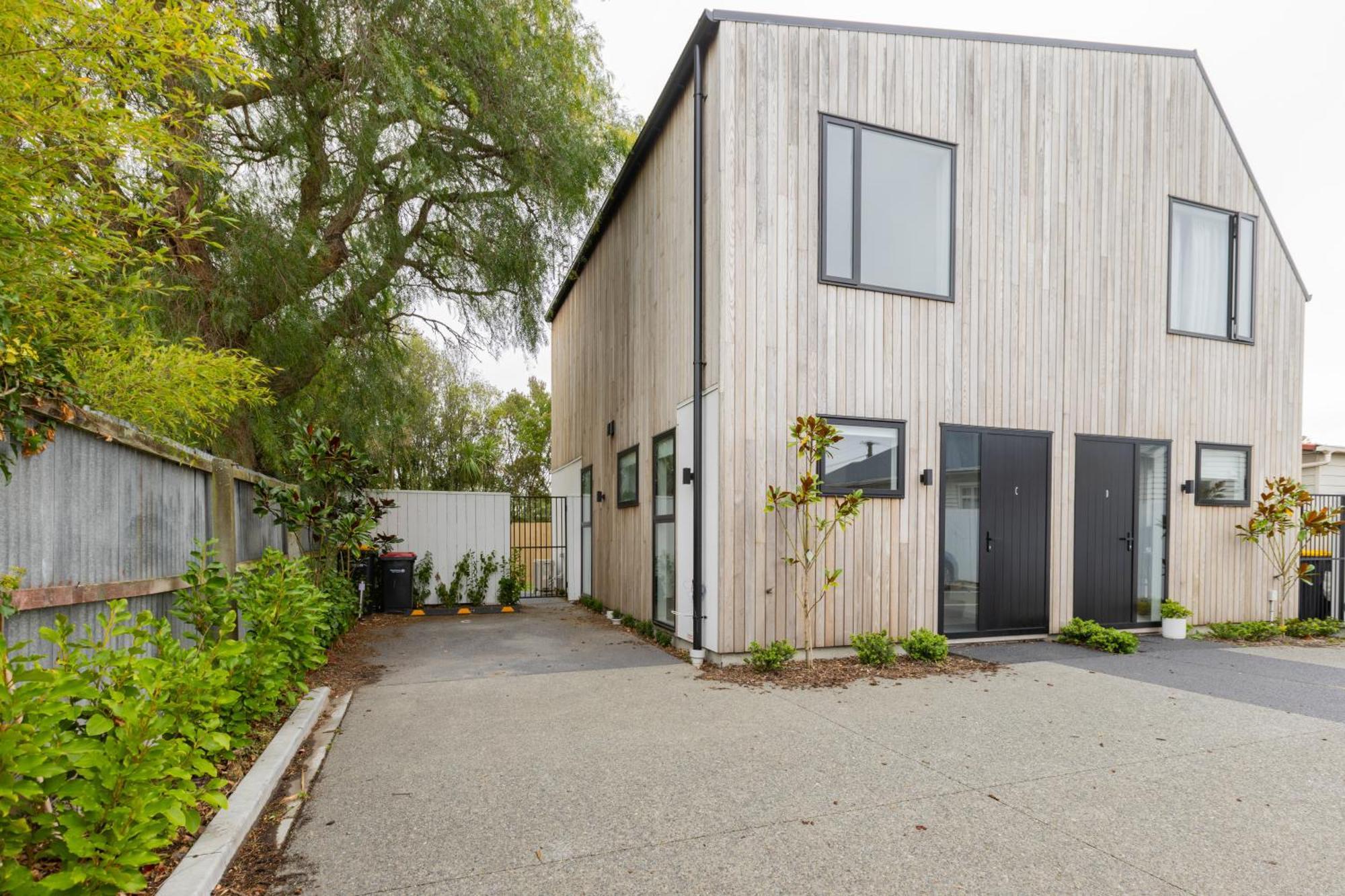 Addington Soho Two Bedroom Townhouse 基督城 外观 照片